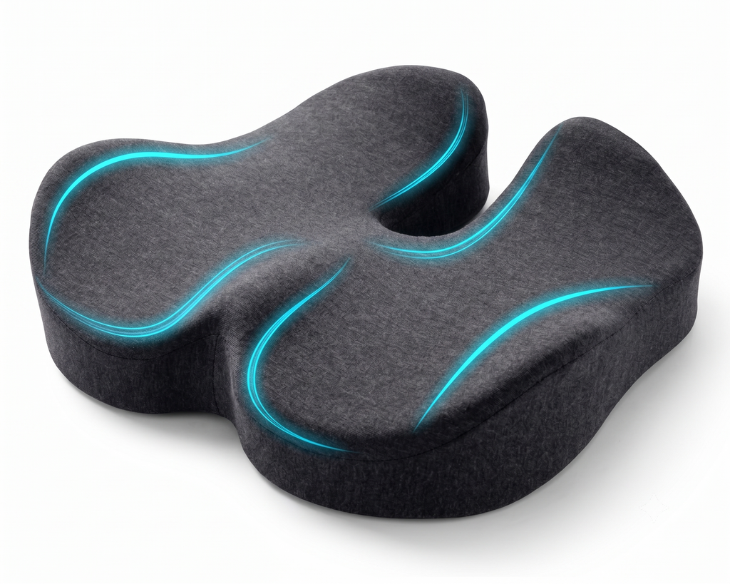 Cojín Ergonómico para alivio de espalda y coxis